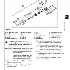 John Deere 950C Crawler Dozer Technical Manual (TM2247 and TM1849) - Image 5