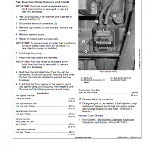 John Deere 950J Crawler Dozer Technical Manual (TM2363 and TM2364) - Image 4