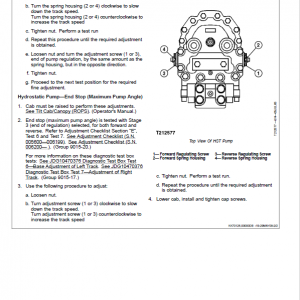 John Deere 1050C Crawler Dozer Technical Manual (TM2300), (TM2210), (TM2225) - Image 5