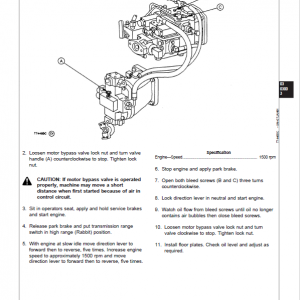 John Deere 244E Loader Repair Technical Manual - Image 5