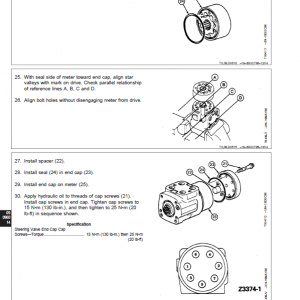 John Deere 244H Loader Repair Technical Manual - Image 4