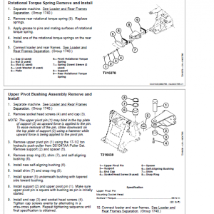 John Deere 344J Loader Repair Technical Manual (SN. before 22913) - Image 5