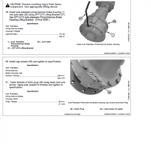 John Deere 444J Loader Repair Technical Manual (SN. after 611275) - Image 4