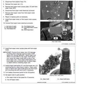 John Deere 444K 4WD Loader Engine 4045HDW54 T3 Technical Manual (SN. 642101 - 670307) - Image 4