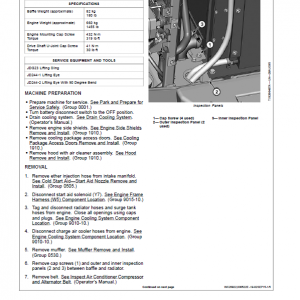 John Deere 524K 4WD Loader Technical Manual (SN. D670308 - D677548) - Image 5