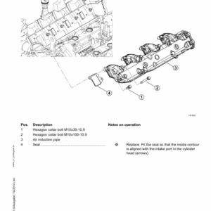 Liebherr D9508 A7 SCR Diesel Engine Service Repair Manual - Image 3