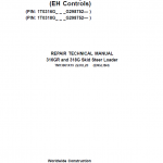 John Deere 316GR, 318G SkidSteer Loader Service Manual (EH Controls & S.N G298752 -)