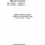 John Deere 316GR, 318G SkidSteer Service Manual (Manual Controls & S.N G298752 -)