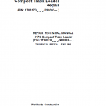 John Deere 317G Compact Track Loader Service Manual (S.N after J288093 - )