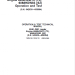 John Deere 624K 4WD Loader with Engine T2 & T3 Technical Manual (SN. 642635 - 658064) - Image 2