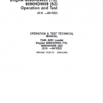 John Deere 724K 4WD Engine S2 & T3 Loader Technical Manual (S.N. before 641522) - Image 2