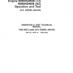 John Deere 744K 4WD Engine T3, S2 Technical Manual (S.N 632968 - 664100) - Image 2