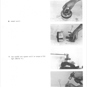 Kawasaki KSS80Z, 80ZII Wheel Loader Service Manual - Image 4