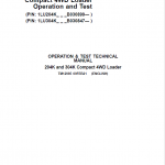 John Deere 204K, 304K Compact 4WD Loader Technical Manual ( S.N after B030847 -) - Image 2