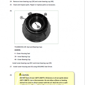 John Deere 444JR Forklift Technical Manual (S.N. after 620388 -) - Image 3