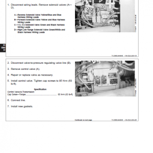 John Deere 744E Loader Repair Technical Manual - Image 3