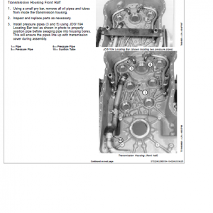 John Deere 824K 4WD Engine 6135HDW02 (iT4) Loader Technical Manual (S.N 641970 - 664578) - Image 3