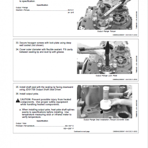 John Deere 844K 4WD Series II Loader Technical Manual (S.N after C664096 & D664096 -) - Image 3