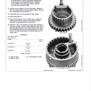 John Deere WL56 4WD Loader Repair Technical Manual (S.N after D000509 - ) - Image 3