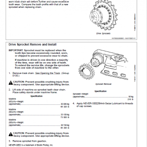 John Deere 853G, 850, 903G, 900, 953G, 950 Tracked Feller Buncher Technical Manual - Image 3