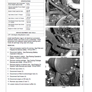 John Deere 316GR, 318G SkidSteer Loader  Technical Manual (EH Controls & S.N G298752 -) - Image 3