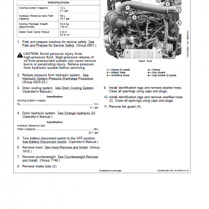 John Deere 204K, 304K Compact 4WD Loader Technical Manual ( S.N after B030847 -) - Image 3