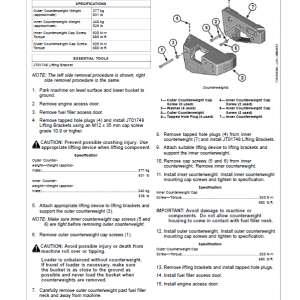 John Deere 624K-II 4WD Loader Technical Manual (S.N after C001001 & D001001 -) - Image 4