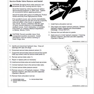 John Deere 624KR Loader Repair Technical Manual - Image 4