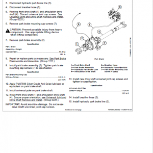 John Deere 744K 4WD Engine T3 & S2 Loader Technical Manual (S.N before - 632967 ) - Image 4