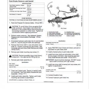 John Deere 744K Series II 4WD Loader Technical Manual (S.N after C664101 & D664101 - ) - Image 4