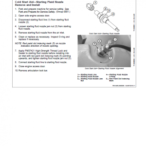 John Deere 824K 4WD Series II Loader Technical Manual (S.N after C664100 & D664100 -) - Image 4