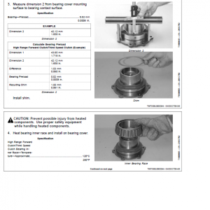 John Deere 844K 4WD Loader Technical Manual (S.N before - 642007) - Image 4