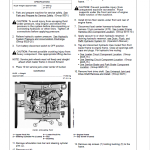 John Deere WL56 4WD Loader Repair Technical Manual (S.N after D000509 - ) - Image 5