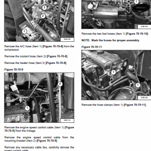 Bobcat TL360 and TL360X Telescopic Handler Service Manual - Image 3