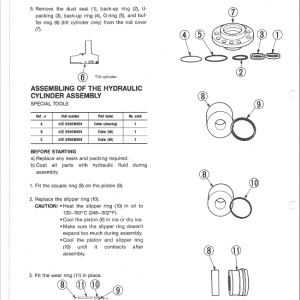 Kawasaki 65ZII Wheel Loader Service Manual - Image 4