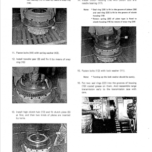 Kawasaki 95ZII Wheel Loader Service Manual - Image 5