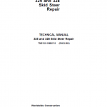 John Deere 325, 328 SkidSteer Loader Service Manual