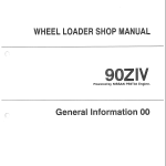 Kawasaki 90ZIV Wheel Loader Service Manual