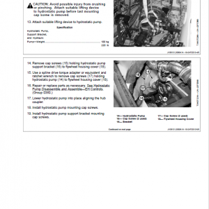 John Deere 332, CT332 SkidSteer Loader Repair Technical Manual - Image 4