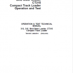 John Deere 313, 315, CT315 SkidSteer Loader Technical Manual - Image 2