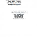 John Deere 326D, 328D, 332D SkidSteer Loader Technical Manual (Manual Controls) - Image 2
