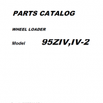 Kawasaki 95ZIV Wheel Loader Repair Service Manual - Image 2