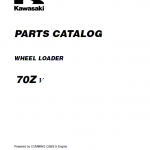 Kawasaki 70ZV Wheel Loader Repair Service Manual - Image 2