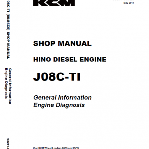 Kawasaki 85ZV Wheel Loader Repair Service Manual - Image 5