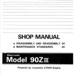 Kawasaki 90ZIII Wheel Loader Service Manual - Image 2