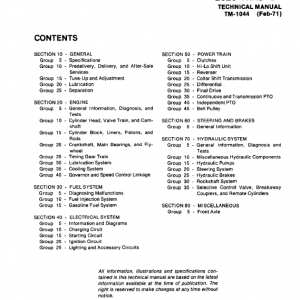 John Deere 2020 Tractor Technical Manual (SN. from 117500 -) - Image 2