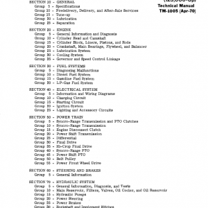 John Deere 3020 Row-Crop Tractor Repair Technical Manual (SN. from 123000 -) - Image 2