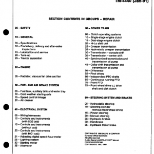 John Deere 2250, 2450, 2650, 2650N, 2850 Tractors Repair Technical Manual - Image 2