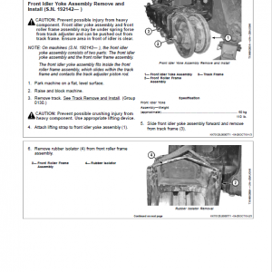 John Deere 329D, 333D SkidSteer Loader Technical Manual (Manual Controls) - Image 4