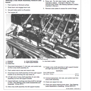 John Deere 332, CT332 SkidSteer Loader Repair Technical Manual - Image 3